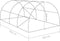 vidaXL - Kas - 9 - m² - 4,5x2x2 - m