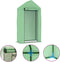 vidaXL - Kas - met - stalen - frame - 0,5 - m² - 1x0,5x1,9 - m