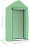 vidaXL - Kas - met - stalen - frame - 0,5 - m² - 1x0,5x1,9 - m