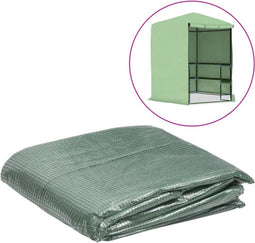 vidaXL - Kashoes - vervangend - (6,5025 - m²) - 255x255x194 - cm - groen