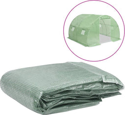 vidaXL - Kashoes - vervangend - (9 - m²) - 300x300x200 - cm - groen