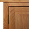 vidaXL - Kast - 70x35x75 - cm - massief - eikenhout