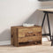 vidaXL - Kast - met - 2 - lades - 60x31x40 - cm - bewerkt - hout - oud - houtkleurig