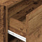 vidaXL - Kast - met - 2 - lades - 60x31x40 - cm - bewerkt - hout - oud - houtkleurig
