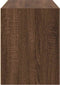 vidaXL - Kast - met - 2 - lades - 60x31x40 - cm - bewerkt - hout - bruin - eikenkleurig
