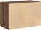 vidaXL - Kast - met - 2 - lades - 60x31x40 - cm - bewerkt - hout - bruin - eikenkleurig