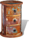 vidaXL - Kast - met - 3 - lades - massief - gerecycled - hout
