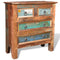 vidaXL - Kast - met - 4 - lades - massief - gerecycled - hout
