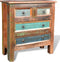 vidaXL - Kast - met - 4 - lades - massief - gerecycled - hout