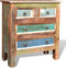 vidaXL - Kast - met - 4 - lades - massief - gerecycled - hout