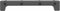 vidaXL - Kast - met - 5 - vakken - 103x30x72,5 - cm - stof - grijs