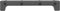 vidaXL - Kast - met - 6 - vakken - 103x30x72,5 - cm - stof - grijs