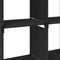 vidaXL - Kast - met - 6 - vakken - 103x30x72,5 - cm - stof - zwart