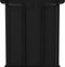 vidaXL - Kast - met - 6 - vakken - met - boxen - 103x30x72,5 - cm - stof - zwart