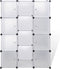 vidaXL - Kast - met - 9 - compartimenten - modulair - 37x115x150 - cm - wit