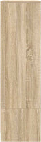 vidaXL - Kast - met - lade - 55,5x34x119,5 - cm - spaanplaat - sonoma - eikenkleurig