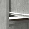 vidaXL - Kast - met - lade - 55,5x34x119,5 - cm - spaanplaat - betongrijs