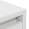 vidaXL - Kast - met - lade - 55,5x34x119,5 - cm - spaanplaat - wit