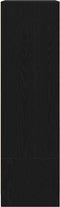 vidaXL - Kast - met - lade - 55,5x34x119,5 - cm - spaanplaat - zwart - eikenkleurig