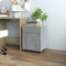 vidaXL - Kast - verrijdbaar - 45x38x54 - cm - bewerkt - hout - grijs - sonoma - eiken