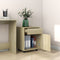 vidaXL - Kast - verrijdbaar - 45x38x54 - cm - spaanplaat - sonoma - eikenkleurig