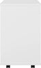 vidaXL - Kast - verrijdbaar - 46x36x59 - cm - spaanplaat - wit