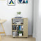 vidaXL - Kast - verrijdbaar - 60x35x75 - cm - spaanplaat - sonoma - eikenkleurig
