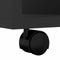 vidaXL - Kast - verrijdbaar - 60x35x75 - cm - spaanplaat - zwart