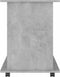 vidaXL - Kast - verrijdbaar - 60x45x60 - cm - spaanplaat - betongrijs