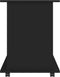 vidaXL - Kast - verrijdbaar - 60x45x60 - cm - spaanplaat - zwart