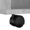 vidaXL - Kast - verrijdbaar - 60x53x72 - cm - spaanplaat - betongrijs