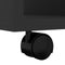 vidaXL - Kast - verrijdbaar - 60x53x72 - cm - spaanplaat - zwart