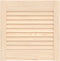 vidaXL - Kastdeur - met - lamellen - 39,5x39,4 - cm - massief - grenenhout