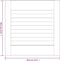 vidaXL - Kastdeur - met - lamellen - 39,5x39,4 - cm - massief - grenenhout