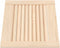 vidaXL - Kastdeur - met - lamellen - 39,5x39,4 - cm - massief - grenenhout