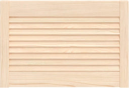 vidaXL - Kastdeur - met - lamellen - 39,5x59,4 - cm - massief - grenenhout