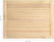 vidaXL - Kastdeur - met - lamellen - 39,5x59,4 - cm - massief - grenenhout