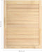 vidaXL - Kastdeur - met - lamellen - 61,5x39,4 - cm - massief - grenenhout