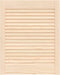 vidaXL - Kastdeur - met - lamellen - 61,5x49,4 - cm - massief - grenenhout