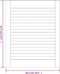 vidaXL - Kastdeur - met - lamellen - 61,5x49,4 - cm - massief - grenenhout