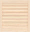 vidaXL - Kastdeur - met - lamellen - 61,5x59,4 - cm - massief - grenenhout