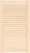 vidaXL - Kastdeur - met - lamellen - 69x39,4 - cm - massief - grenenhout