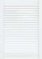 vidaXL - Kastdeur - met - lamellen - 69x49,4 - cm - massief - grenenhout - wit