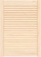 vidaXL - Kastdeur - met - lamellen - 69x49,4 - cm - massief - grenenhout