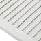 vidaXL - Kastdeur - met - lamellen - 69x49,4 - cm - massief - grenenhout - wit