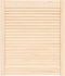 vidaXL - Kastdeur - met - lamellen - 69x59,4 - cm - massief - grenenhout