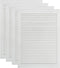 vidaXL - Kastdeur - met - lamellen - 99,3x39,4 - cm - massief - grenenhout - wit