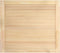 vidaXL - Kastdeuren - met - lamellen - 2 - st - 39,5x49,4 - cm - massief - grenenhout