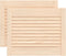 vidaXL - Kastdeuren - met - lamellen - 2 - st - 39,5x49,4 - cm - massief - grenenhout
