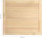 vidaXL - Kastdeuren - met - lamellen - 2 - st - 39,5x49,4 - cm - massief - grenenhout